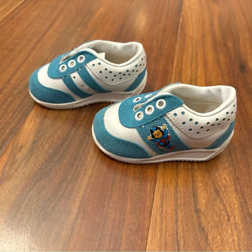 Superman vintage 1978 DC Comics blue/white sneakers